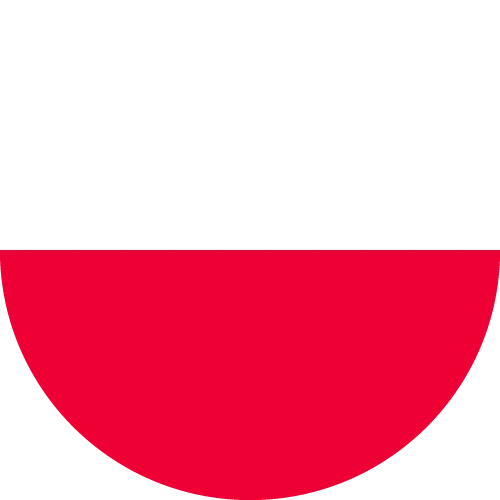 A flag of Poland